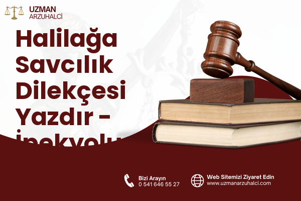 Halilağa Savcılık Dilekçesi Yazdır - İpekyolu
