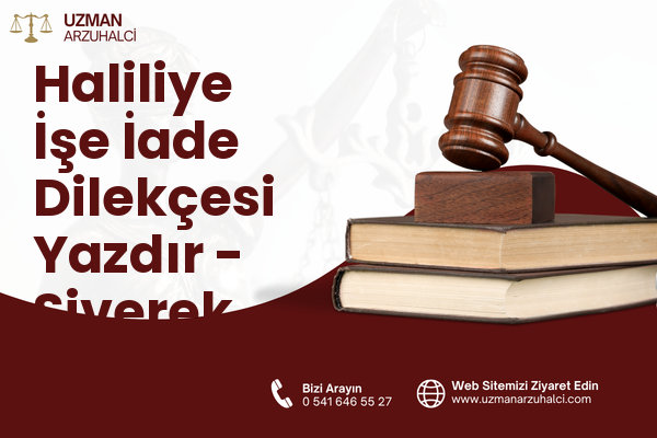 Haliliye İşe İade Dilekçesi Yazdır - Siverek