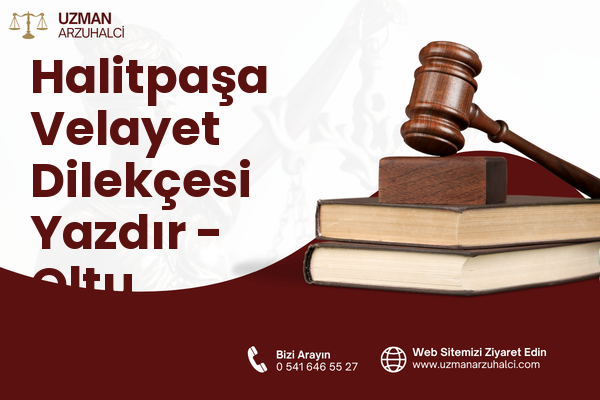 Halitpaşa Velayet Dilekçesi Yazdır - Oltu