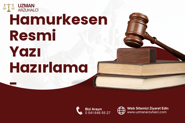 Hamurkesen Resmi Yazı Hazırlama - Karaköprü