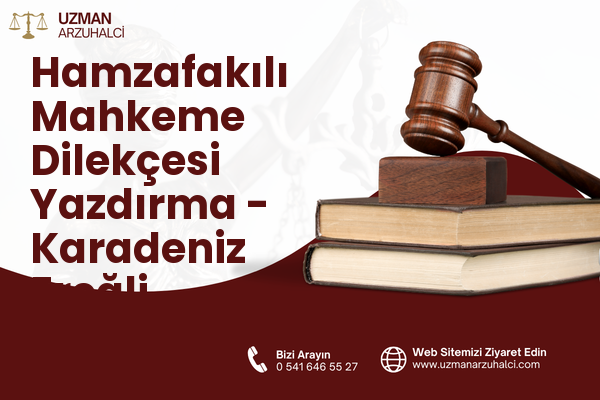 Hamzafakılı Mahkeme Dilekçesi Yazdırma - Karadeniz Ereğli