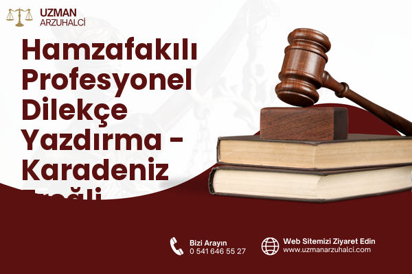 Hamzafakılı Profesyonel Dilekçe Yazdırma - Karadeniz Ereğli
