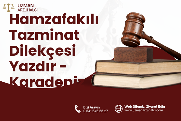 Hamzafakılı Tazminat Dilekçesi Yazdır - Karadeniz Ereğli