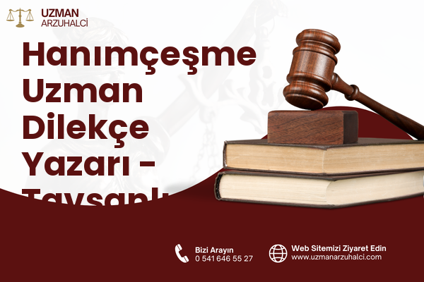 Hanımçeşme Uzman Dilekçe Yazarı - Tavşanlı