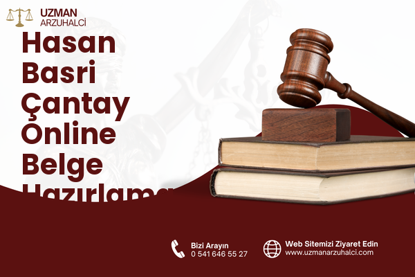 Hasan Basri Çantay Online Belge Hazırlama - Altıeylül
