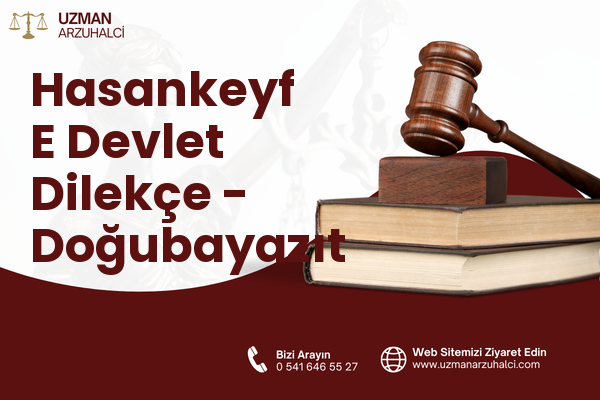 Hasankeyf E Devlet Dilekçe - Doğubayazıt