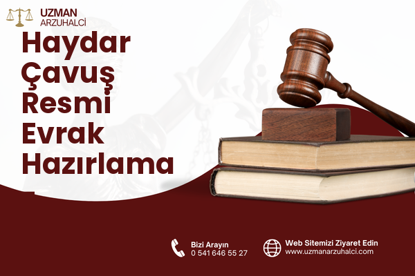 Haydar Çavuş Resmi Evrak Hazırlama - Bandırma