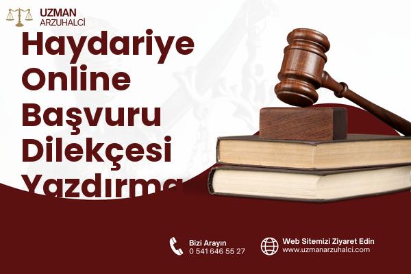 Haydariye Online Başvuru Dilekçesi Yazdırma - Gemlik