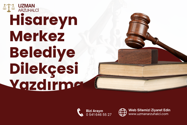 Hisareyn Merkez Belediye Dilekçesi Yazdırma - Gölcük