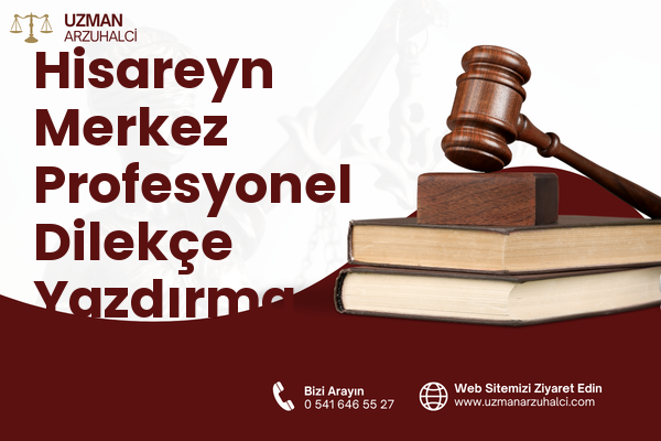 Hisareyn Merkez Profesyonel Dilekçe Yazdırma - Gölcük