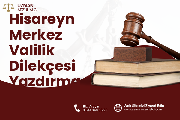 Hisareyn Merkez Valilik Dilekçesi Yazdırma - Gölcük