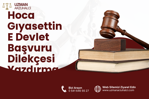 Hoca Gıyasettin E Devlet Başvuru Dilekçesi Yazdırma - Fatih