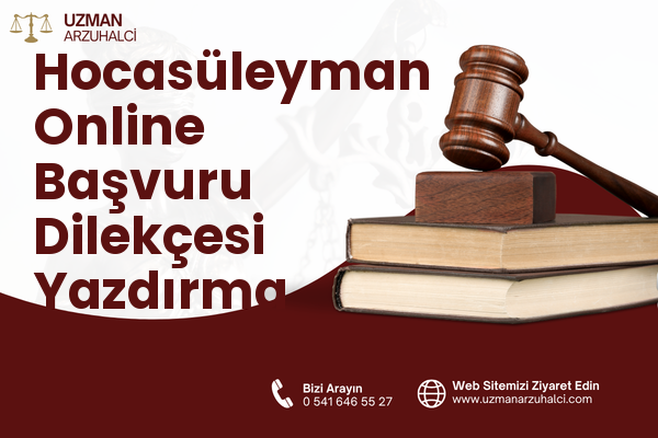 Hocasüleyman Online Başvuru Dilekçesi Yazdırma - Merzifon