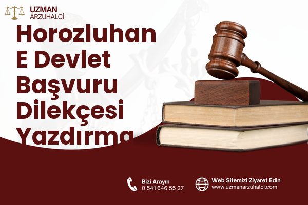 Horozluhan E Devlet Başvuru Dilekçesi Yazdırma - Selçuklu