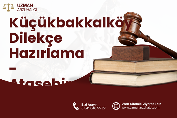 Küçükbakkalköy Dilekçe Hazırlama - Ataşehir