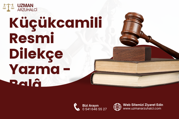 Küçükcamili Resmi Dilekçe Yazma - Balâ