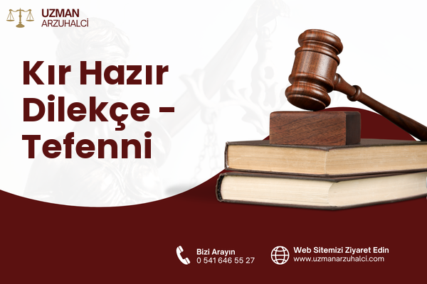 Kır Hazır Dilekçe - Tefenni