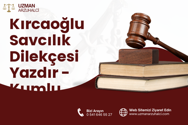 Kırcaoğlu Savcılık Dilekçesi Yazdır - Kumlu