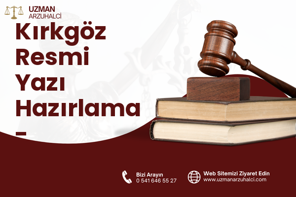 Kırkgöz Resmi Yazı Hazırlama - Şebinkarahisar
