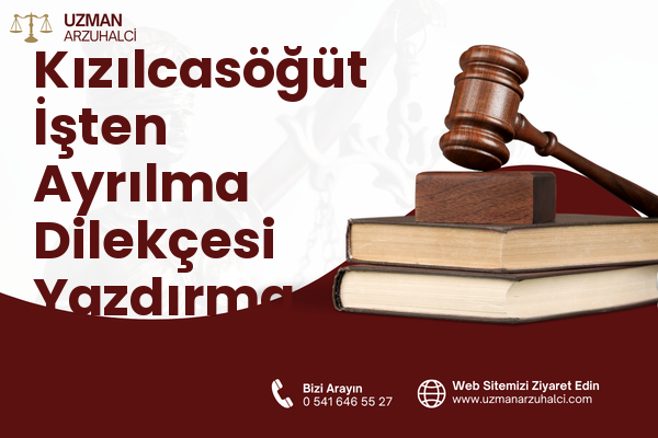 Kızılcasöğüt İşten Ayrılma Dilekçesi Yazdırma - Çivril