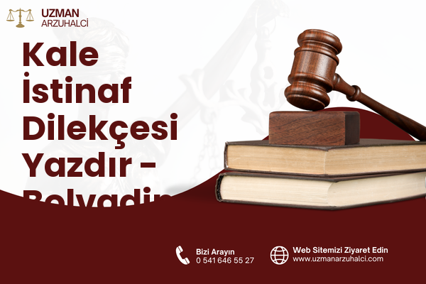Kale İstinaf Dilekçesi Yazdır - Bolvadin
