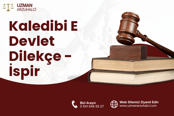 Kaledibi E Devlet Dilekçe - İspir