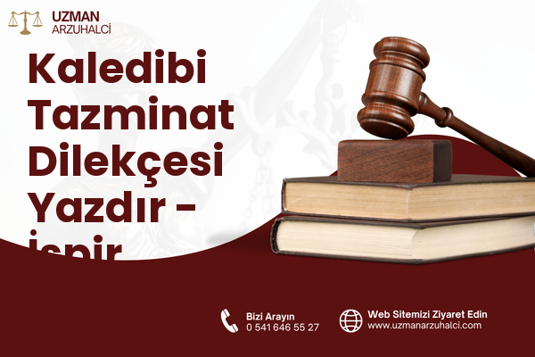 Kaledibi Tazminat Dilekçesi Yazdır - İspir