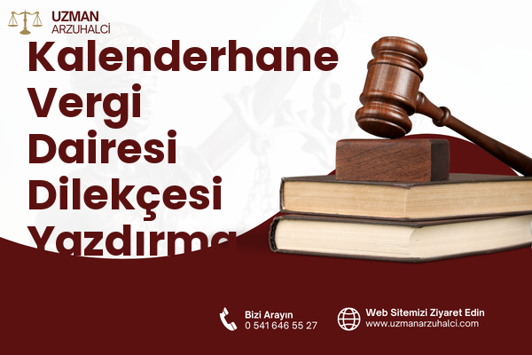 Kalenderhane Vergi Dairesi Dilekçesi Yazdırma - Karatay