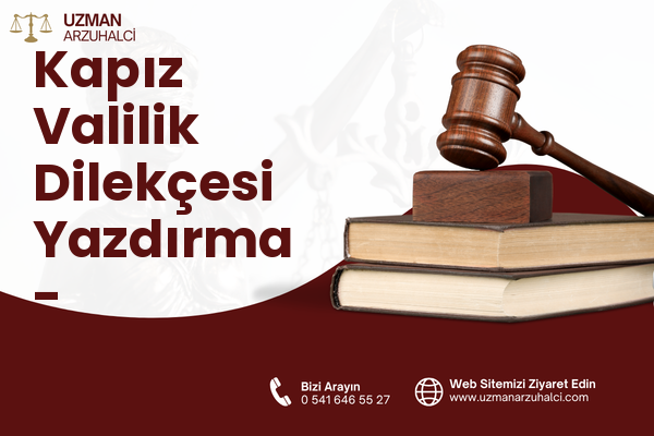 Kapız Valilik Dilekçesi Yazdırma - Saimbeyli