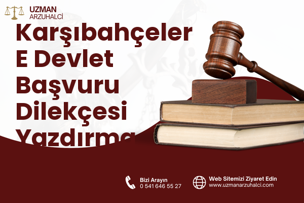 Karşıbahçeler E Devlet Başvuru Dilekçesi Yazdırma - Palu