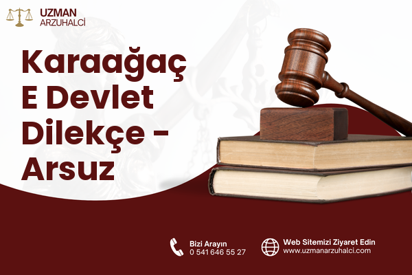 Karaağaç E Devlet Dilekçe - Arsuz