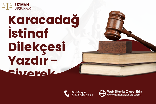 Karacadağ İstinaf Dilekçesi Yazdır - Siverek