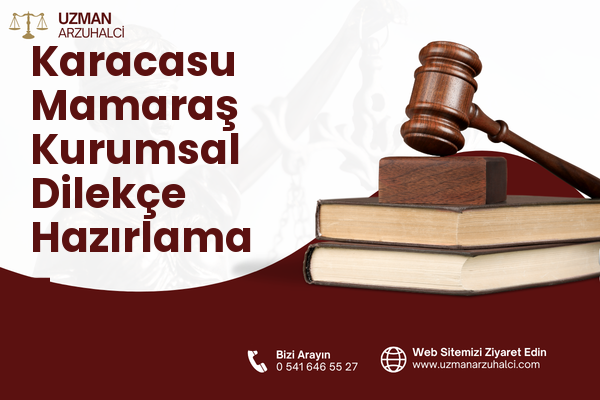 Karacasu Mamaraş Kurumsal Dilekçe Hazırlama - Dulkadiroğlu
