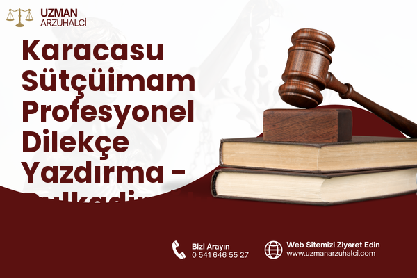 Karacasu Sütçüimam Profesyonel Dilekçe Yazdırma - Dulkadiroğlu