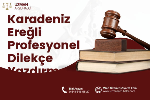 Karadeniz Ereğli Profesyonel Dilekçe Yazdırma