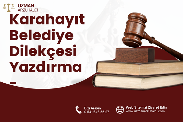 Karahayıt Belediye Dilekçesi Yazdırma - Pamukkale
