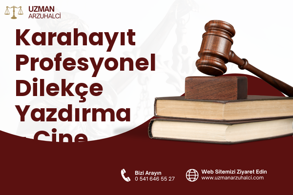 Karahayıt Profesyonel Dilekçe Yazdırma - Çine