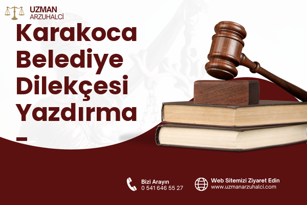 Karakoca Belediye Dilekçesi Yazdırma - Yunusemre