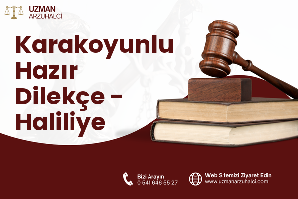 Karakoyunlu Hazır Dilekçe - Haliliye
