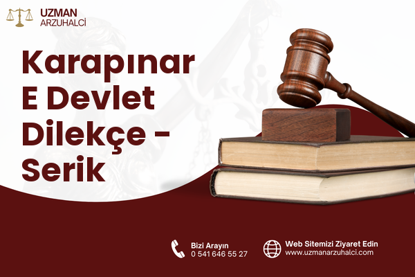 Karapınar E Devlet Dilekçe - Serik