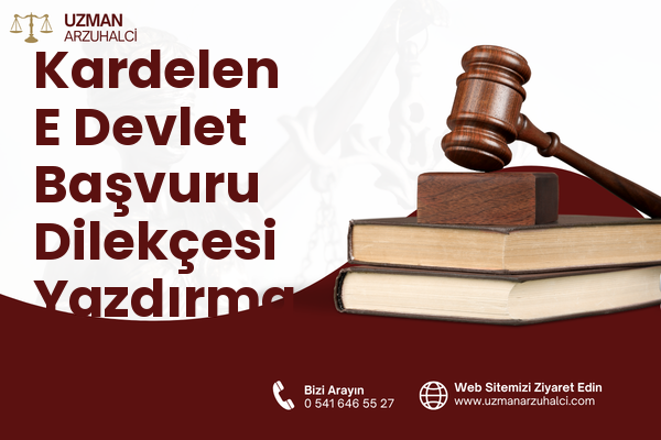 Kardelen E Devlet Başvuru Dilekçesi Yazdırma - Aziziye