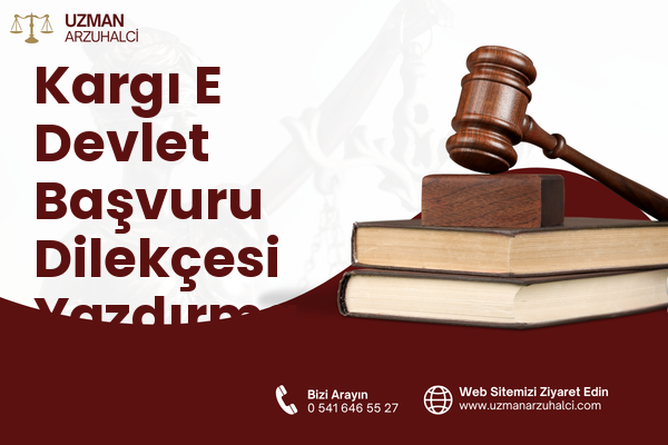Kargı E Devlet Başvuru Dilekçesi Yazdırma