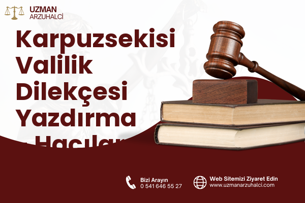 Karpuzsekisi Valilik Dilekçesi Yazdırma - Hacılar
