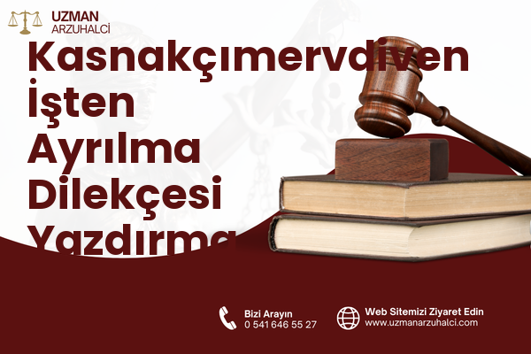 Kasnakçımervdiven İşten Ayrılma Dilekçesi Yazdırma - Atakum