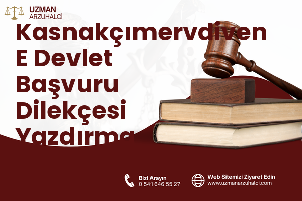 Kasnakçımervdiven E Devlet Başvuru Dilekçesi Yazdırma - Atakum