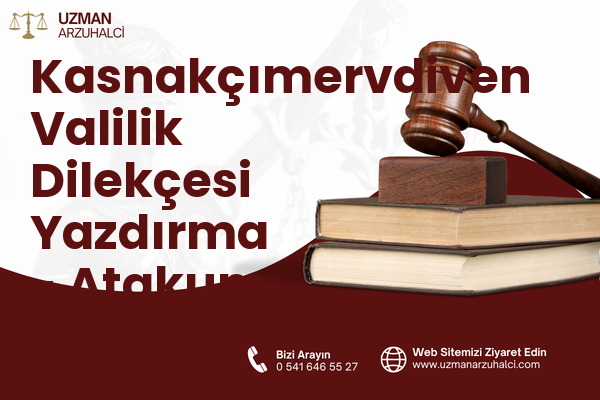 Kasnakçımervdiven Valilik Dilekçesi Yazdırma - Atakum