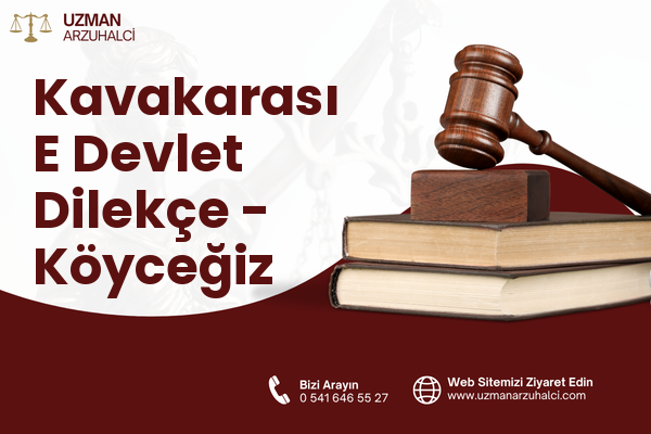 Kavakarası E Devlet Dilekçe - Köyceğiz