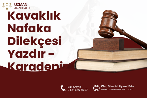 Kavaklık Nafaka Dilekçesi Yazdır - Karadeniz Ereğli