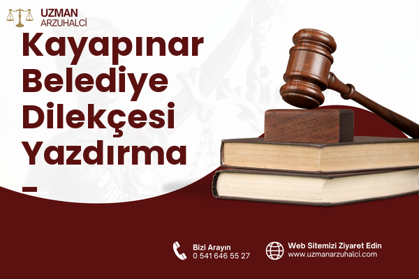Kayapınar Belediye Dilekçesi Yazdırma - Yunusemre