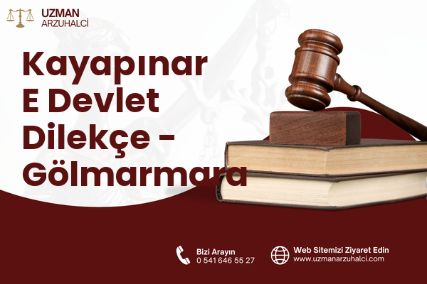 Kayapınar E Devlet Dilekçe - Gölmarmara